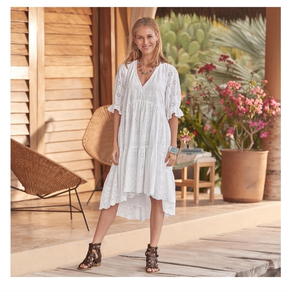 Sundance Jasmine Eyelet Dress 